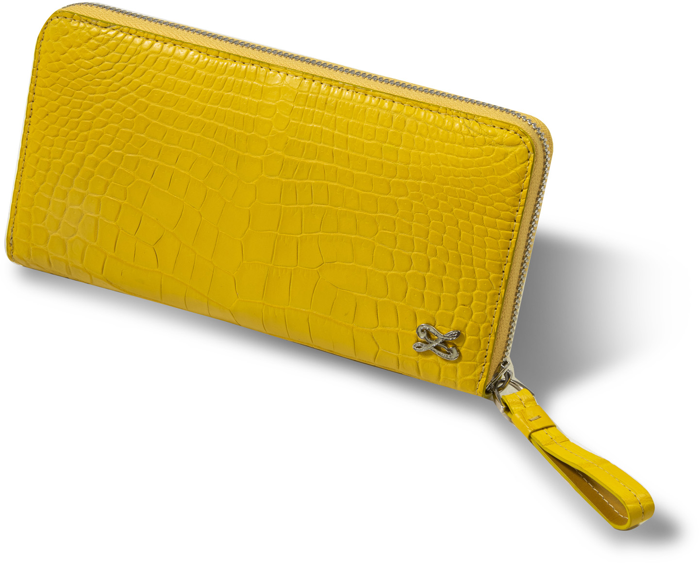 ゼルパリ zele-paris クロコダイル メタリック 財布 バッグ